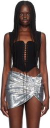 Mônot Black Ari Laced Corset