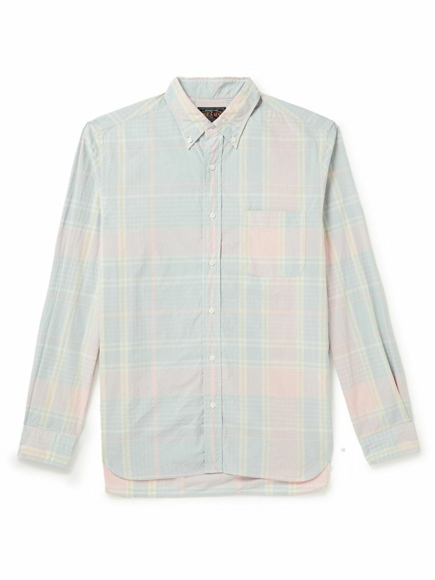 Photo: Beams Plus - Checked Cotton-Poplin Shirt - Multi