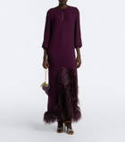 Judith Leiber Couture Grapes Concord embellished clutch
