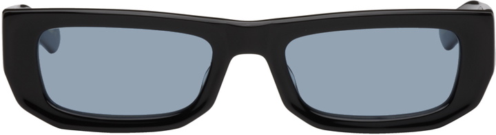 Photo: FLATLIST EYEWEAR Black Bricktop Sunglasses