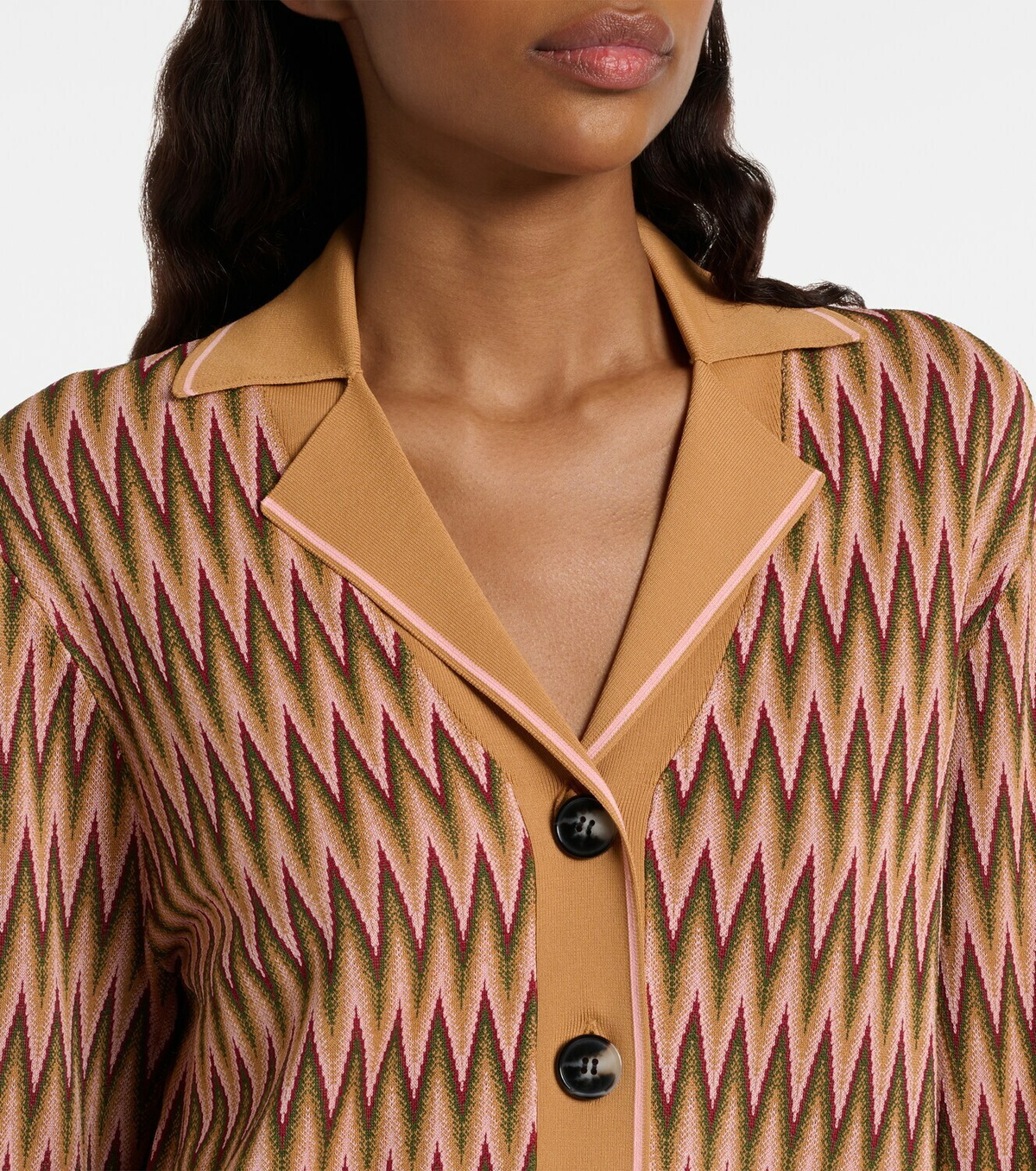 Rixo Quinley jacquard cardigan
