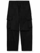 Carhartt WIP - Unity Straight-Leg Enzyme-Washed Cotton-Twill Cargo Trousers - Black
