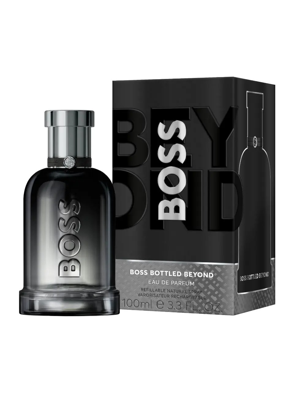 Hugo Boss Mens Boss Bottled Beyond EDP Spray 3.4 oz Fragrances 3616306096202