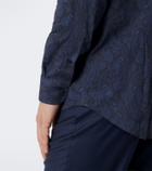 Etro Paisley cotton-blend poplin shirt