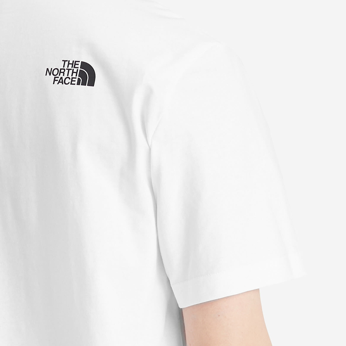 Tシャツ・カットソー THE NORTH FACE 'Simple dome' T-shirt White Buy The North Face White Chrome Simple Dome T-Shirt from