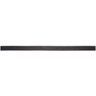 Maximum Henry Black and Gold Very Slim Oval Belt