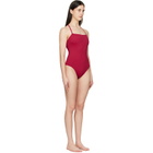 Loulou de Saison Red Itak LDS Criss-Crossing Straps Swimsuit