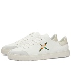 Axel Arigato Men's Clean 90 Bird Sneakers in White/Cremino