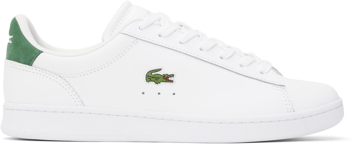 Photo: Lacoste White Carnaby Set Leather Sneakers