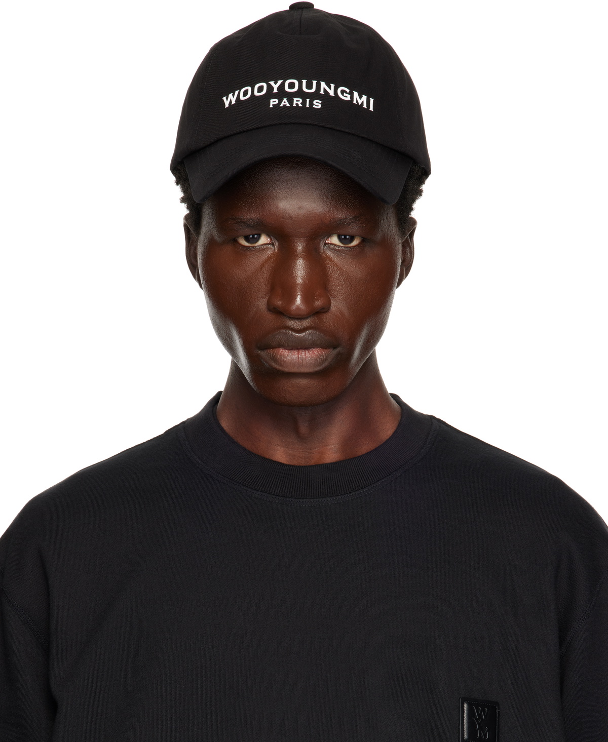 Wooyoungmi Black Logo Ball Cap Wooyoungmi