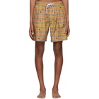 Burberry Beige IP Check Guildes Swim Shorts