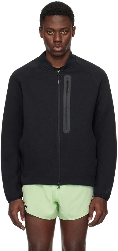 Photo: Nike Black Zip Sweatshirt