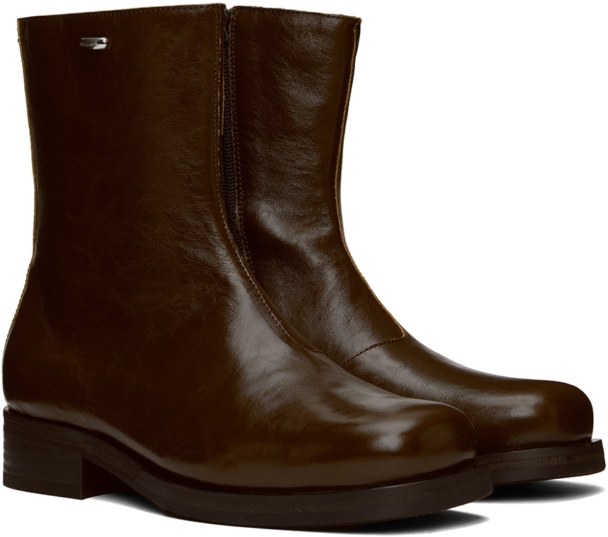 OUR LEGACY Brown Camion Boots Our Legacy