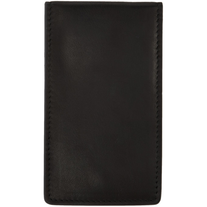 Rick Owens Black ID Card Holder Rick Owens