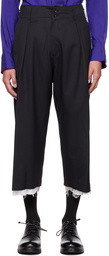 Sulvam Black Classic Trousers