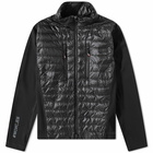 Moncler Grenoble Men's Tech Zip Knit Jacket in Black