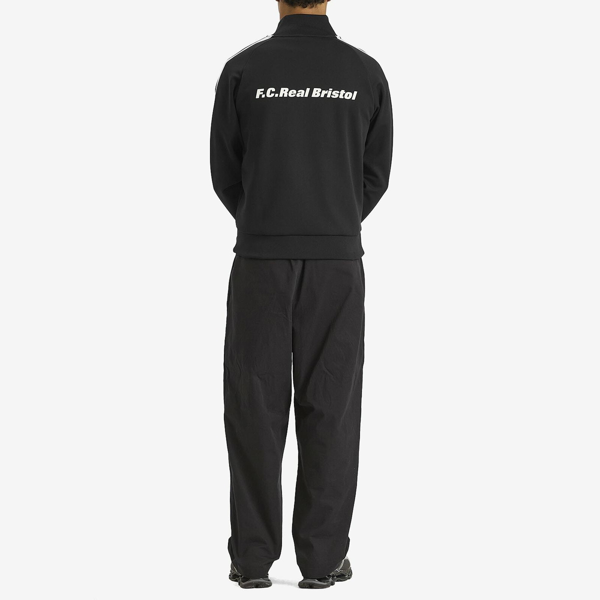 F.C. Real Bristol Men's Training Track Jacket in Black F.C. Real