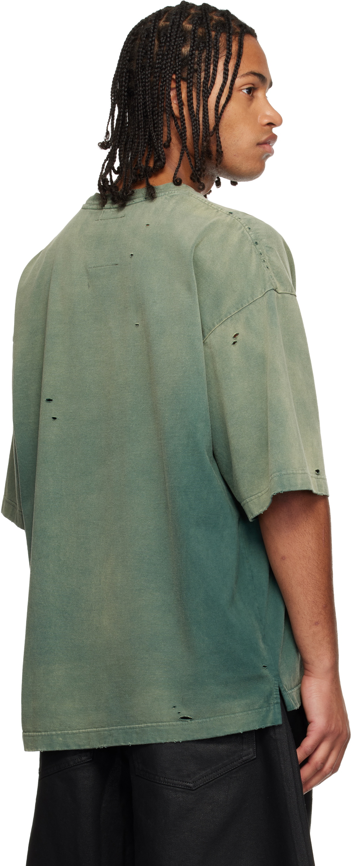 トップス MIHARAYASUHIRO Sun Faded Like T-shirt 46 Mihara Yasuhiro Sun Faded Like T-Shirt - Grey | Editorialist