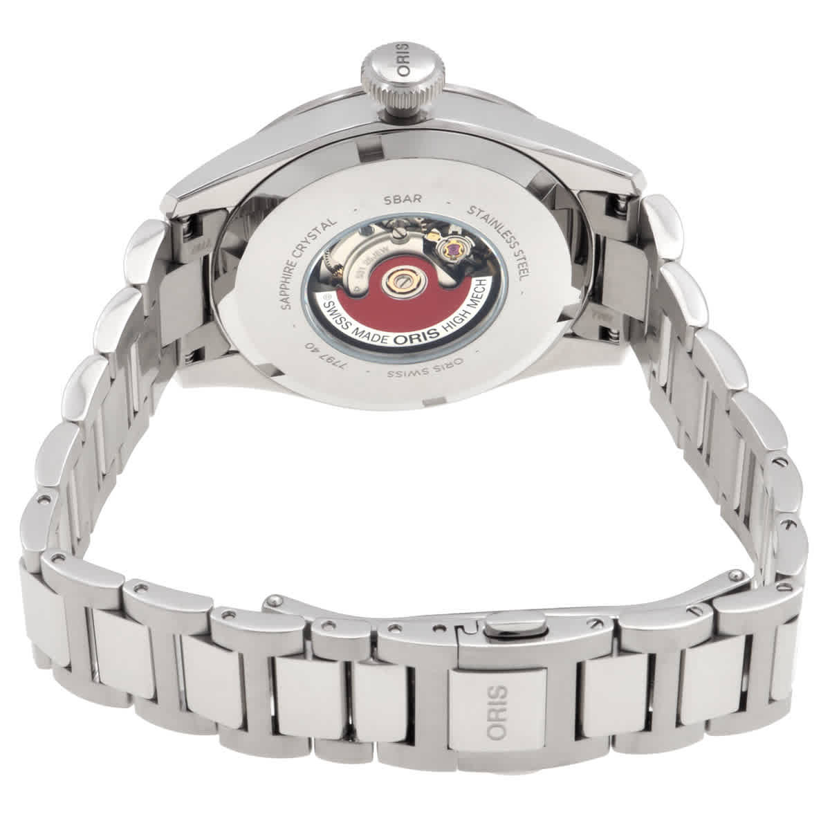 Oris Big Crown Automatic Diamond Black Dial Ladies Watch 01 531 7797 4094-07 8 1706