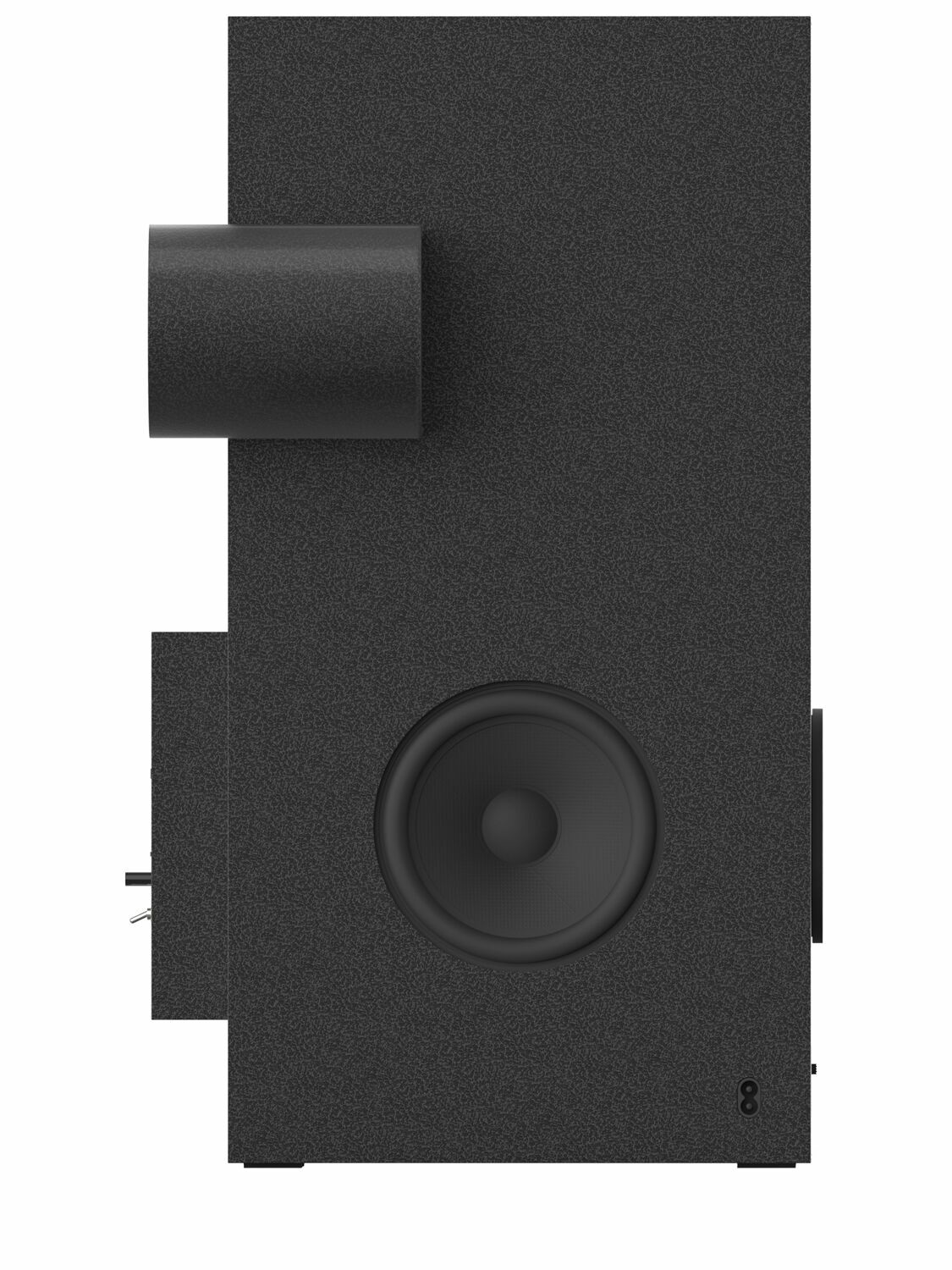 TRANSPARENT Brutalist Sculpture Speaker