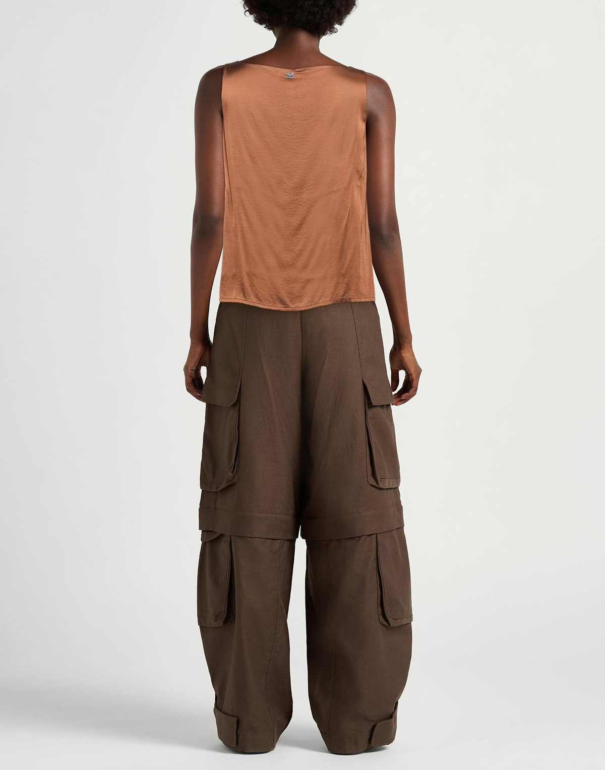 Manila Grace Womens Top Rust