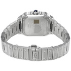Cartier Santos De Cartier Medium Model Automatic Diamond Watch W4SA0005
