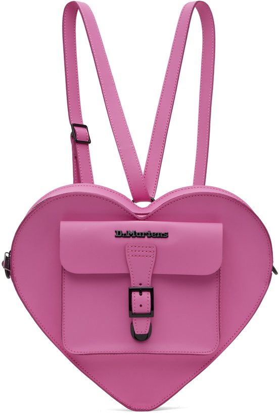 Photo: Dr. Martens Pink Heart Backpack