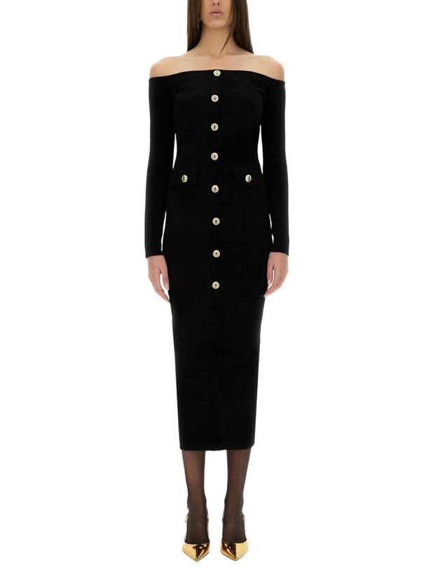 Photo: self-portrait Chenille Midi Dress