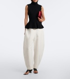 Róhe Wool and cashmere turtleneck top