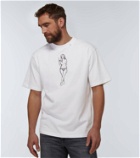 Due Diligence Printed cotton jersey T-shirt