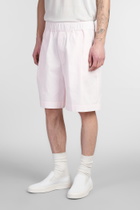 Laneus Shorts In Rose-pink Cotton