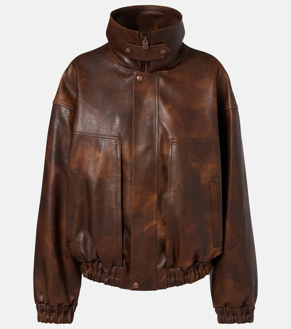 Magda Butrym Leather blouson jacket