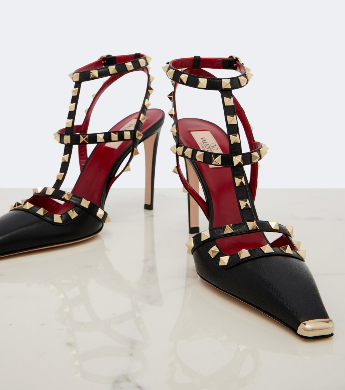 Valentino Garavani Rockstud leather pumps