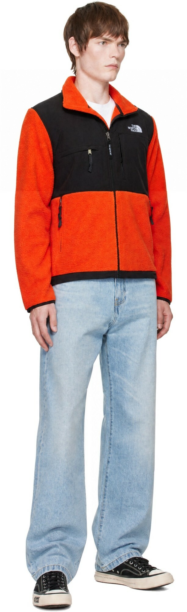 The North Face Orange Retro Denali Jacket