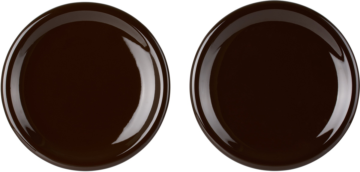 HEM Brown Bronto Plate Set