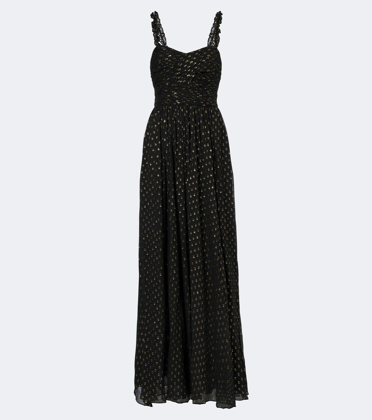Ulla Johnson Anastasia silk-blend chiffon bustier gown
