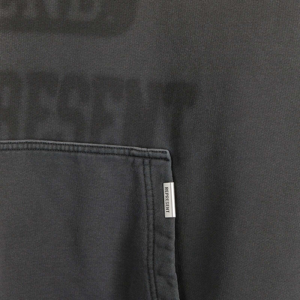 END. x Represent Property Of Hoodie in Stained Black