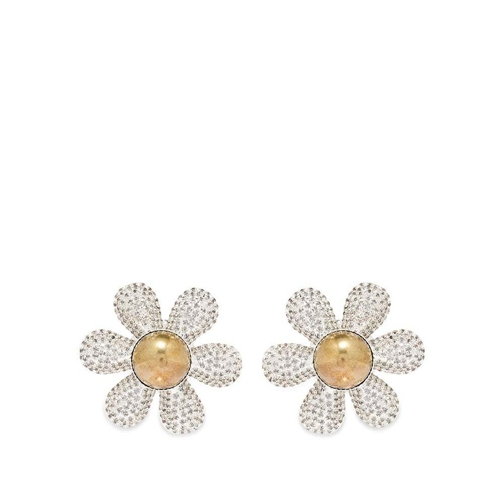 Photo: Area NYC Crystal Flower Earring