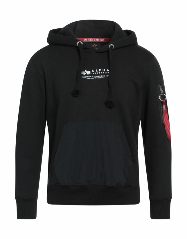 Photo: Alpha Industries Mens Sweatshirt in Black