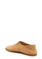 Maison Margiela Tabi Suede Flats Beige