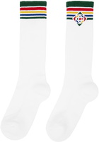 Casablanca White Striped Socks