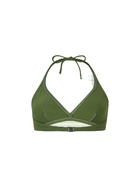 MC2 Saint Barth Woman Triangle Bralette Military Top Gaia