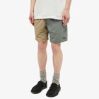 Afield Out Men's Duo Tone Sierra Climbing Shorts in Sand/Sage