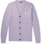 Acne Studios - Neve Appliquéd Wool Cardigan - Men - Lilac