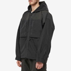 F/CE. Men's Oversized Mountain Parka Jacket in Black
