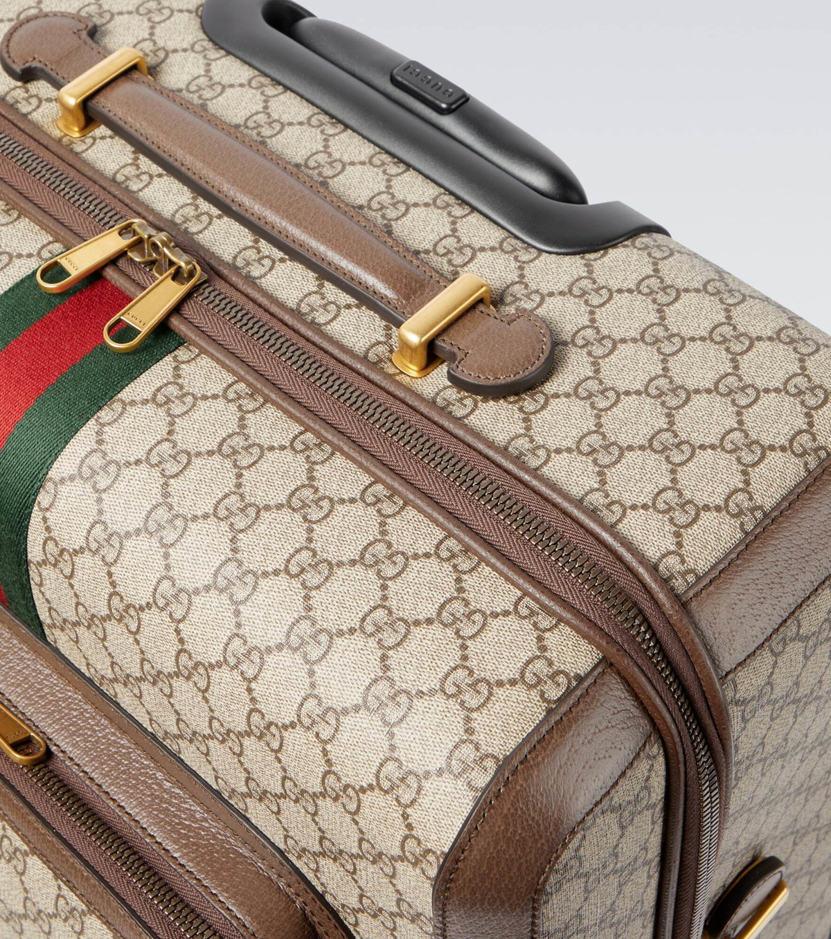 Gucci Savoy beauty case in red leather