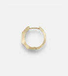 Marie Lichtenberg Ecrou Coco 18kt gold single hoop earring