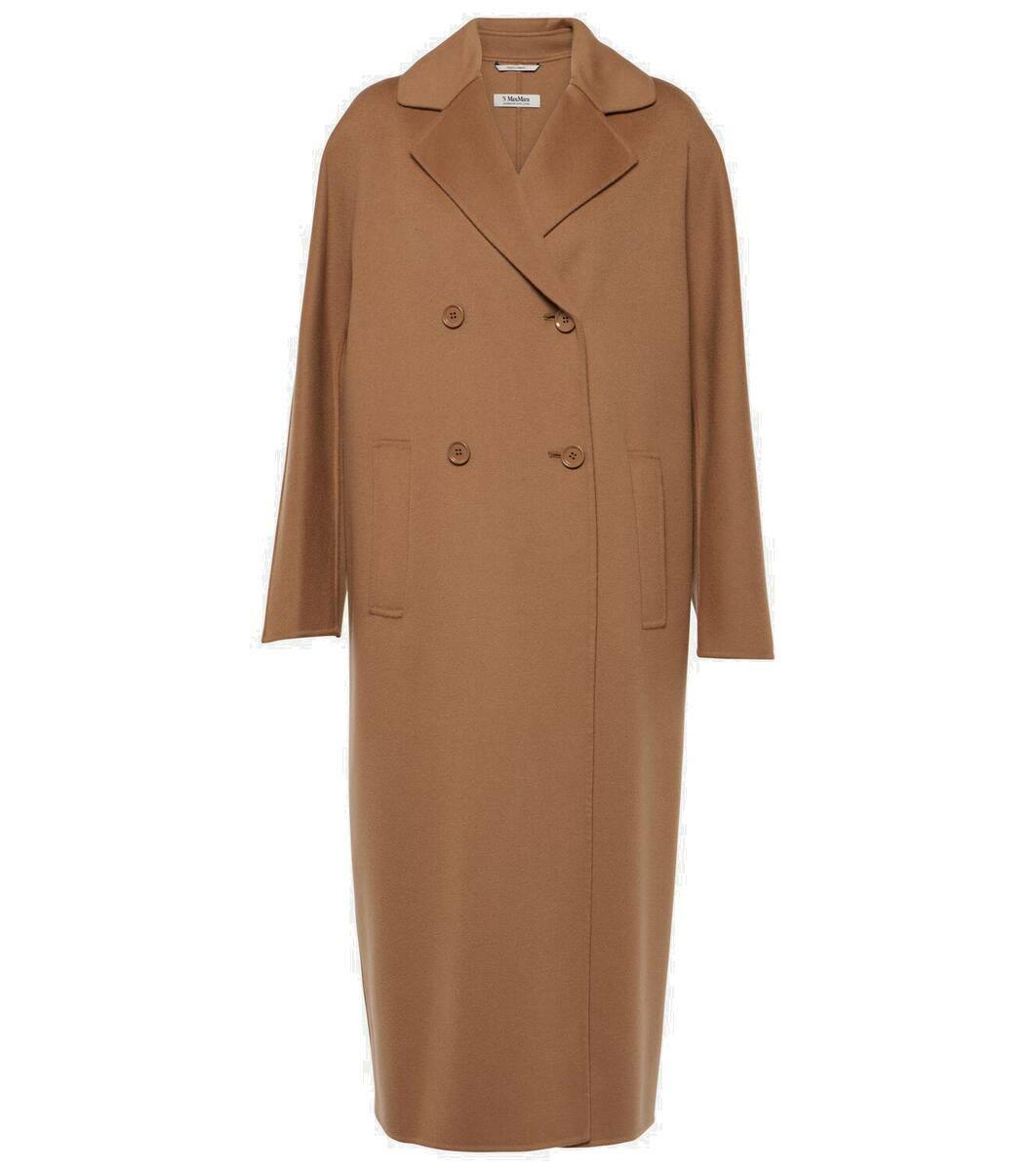 S MAX MARA★CAPI Double Wool Coat★CAPI 048★人気早期完売 S MAX MARA Cape Wool Double Breasted Jacket S Max Mara