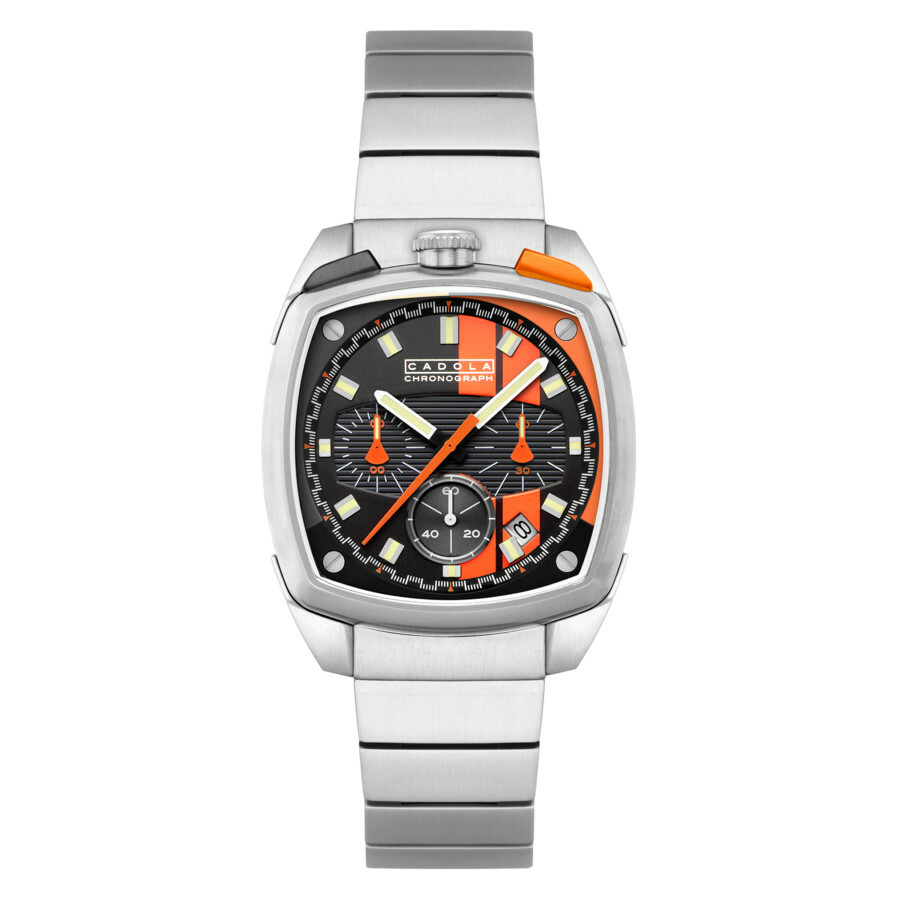 Cadola Taurus Chronograph Quartz Black Dial Mens Watch CD-1060-22