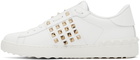 Valentino Garavani White Untitled Open Sneakers